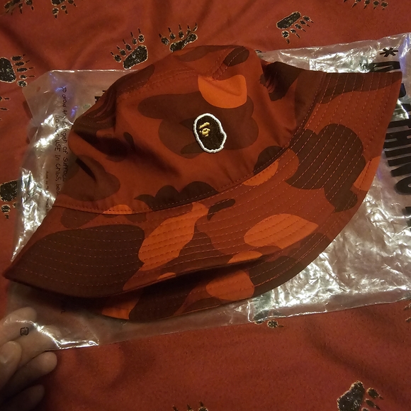 Bape Camouflage Bucket Hat 100% Authentic
